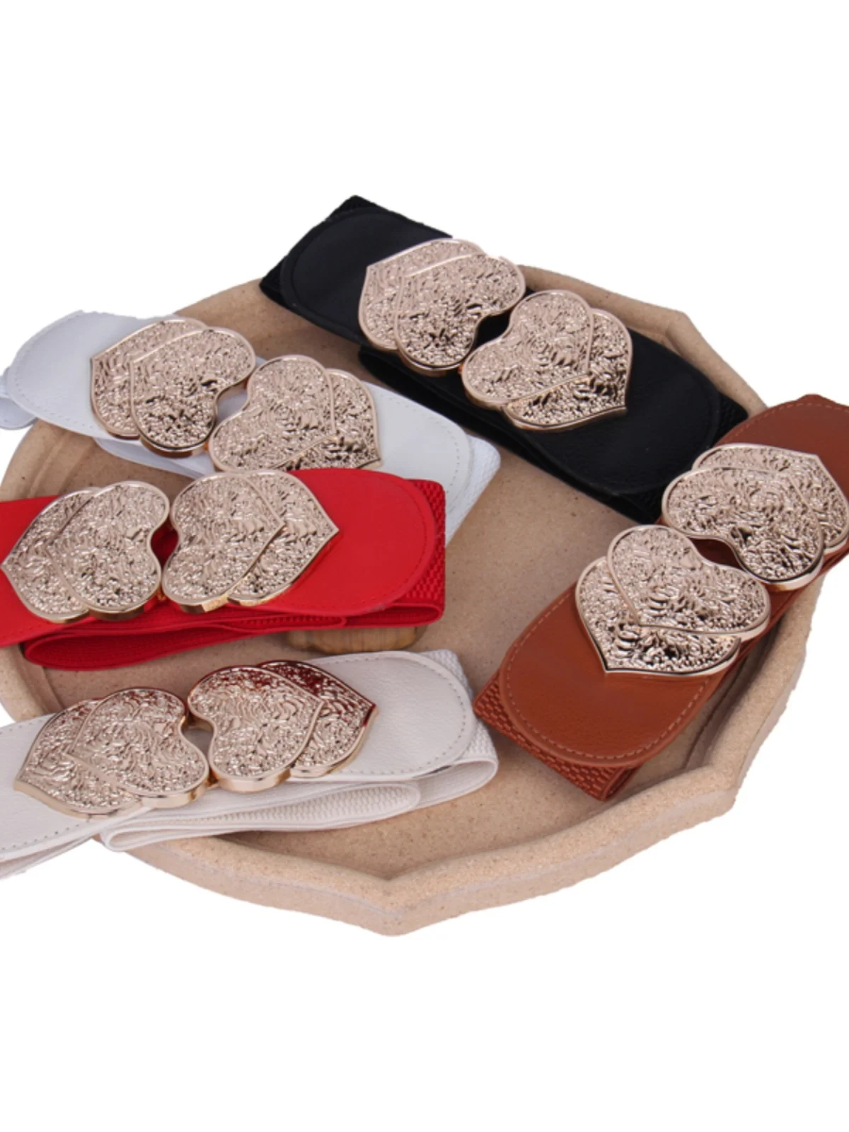 Пояс эластичный Женский декоративный пояс с уплотнением для талии аксессуар