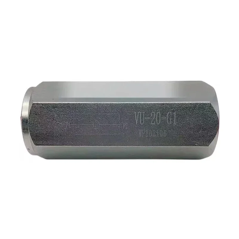VU-08 VU-10 VU-12 VU-16 VU-20 Обратный клапан G1/4 G3/8 G1/2 G3/4 G1 Гидравлическая промышленность