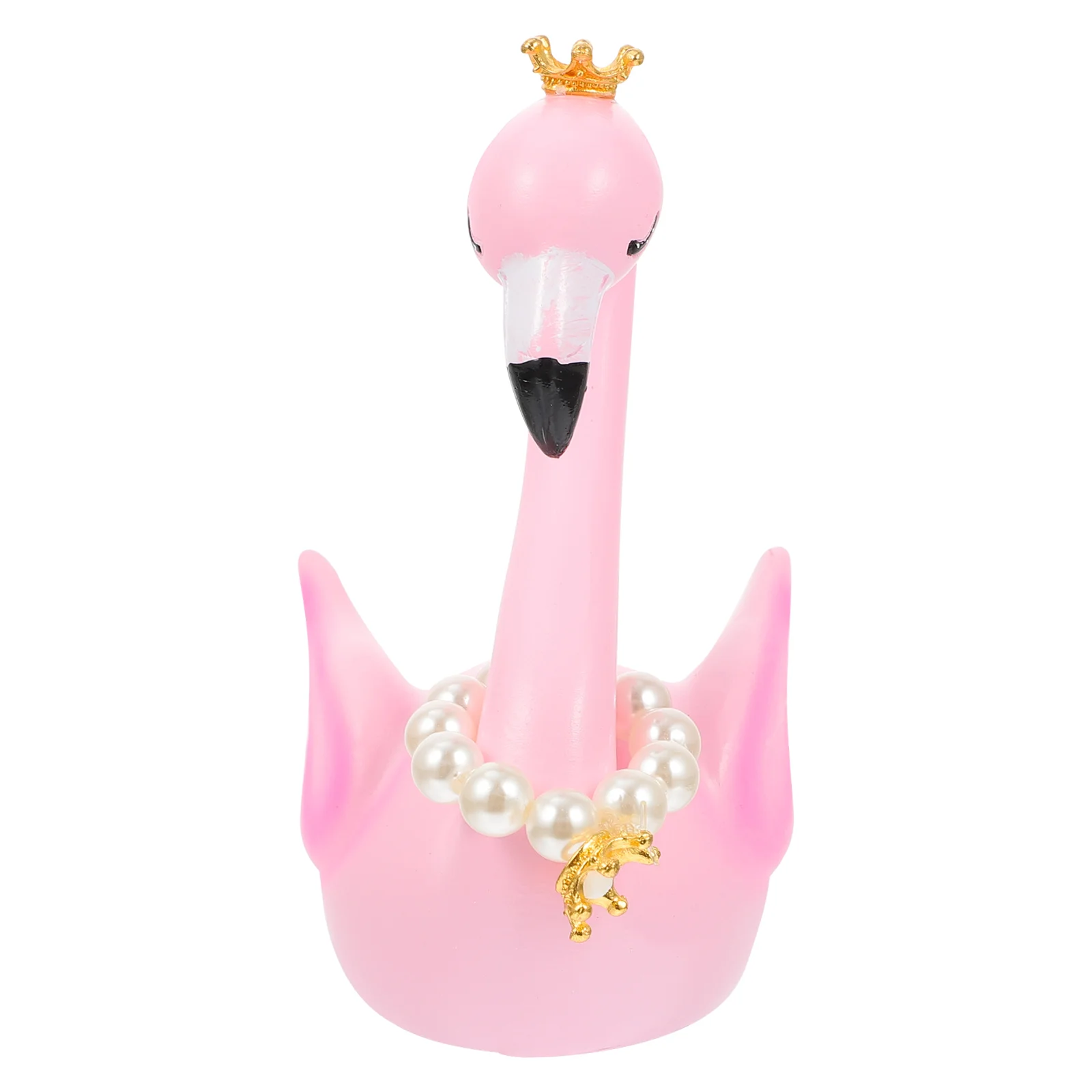 

Bird Animal Model Figurine Home Ornament Swan Home Car Romantic Decoration