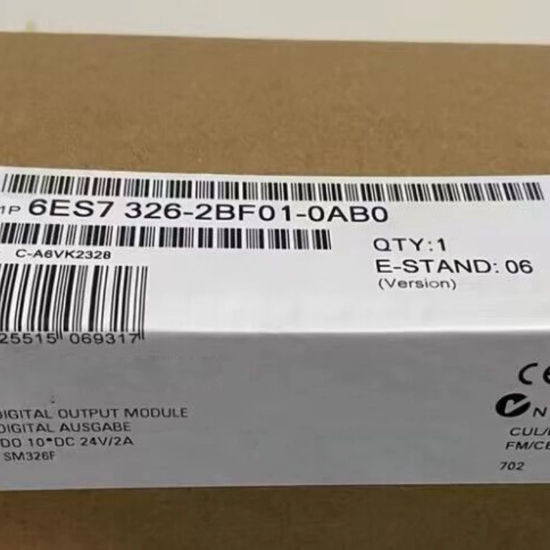 Новый цифровой выход 6ES7326-2BF01-0AB0 SM 326 10 DA 24V DC 2A 6ES7 326-2BF01-0AB0