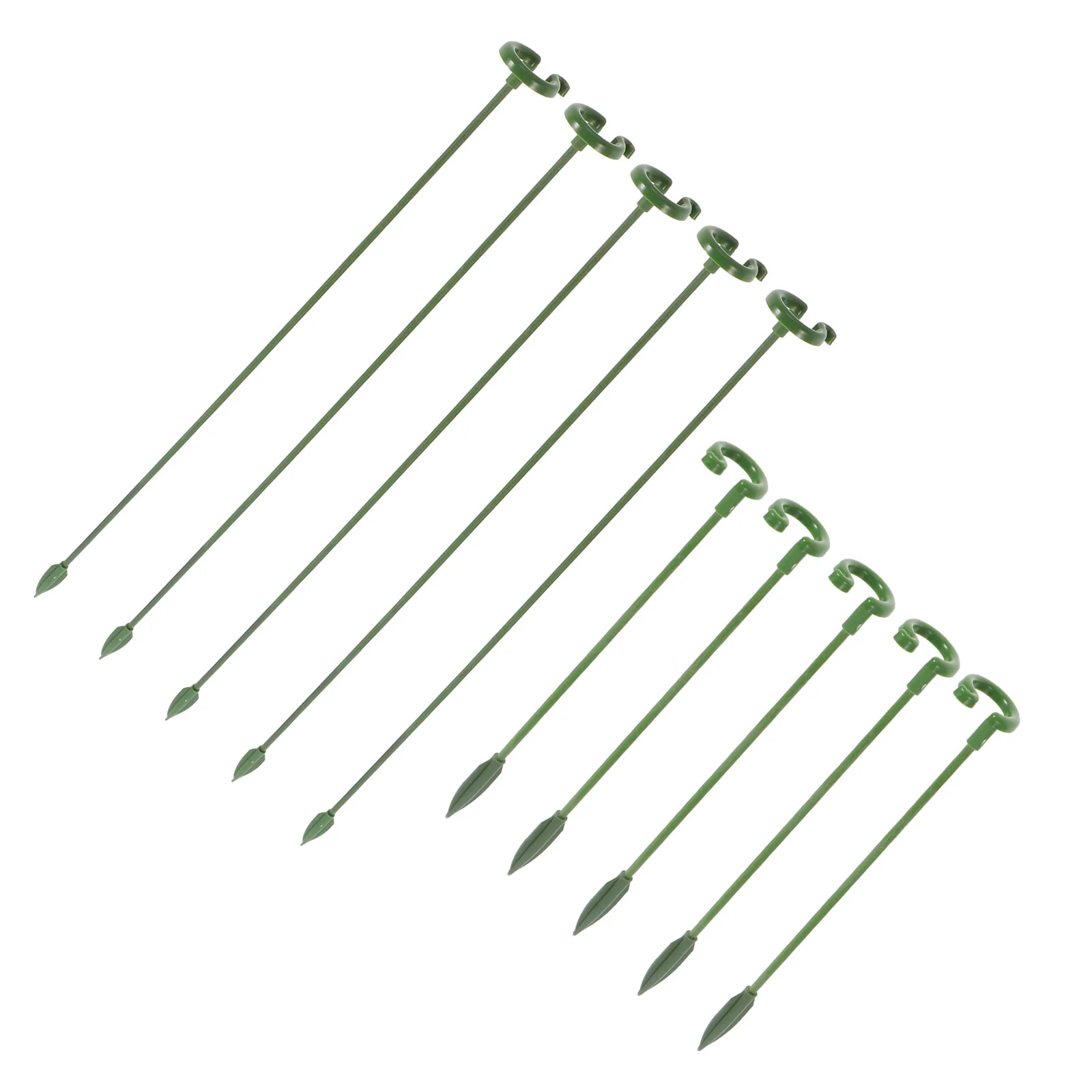 

20 Pcs Phalaenopsis Orchid Stand Single Stem Support Rack Plastic Flower Pots DIY Butterflies Fixed Rods Growth Potted