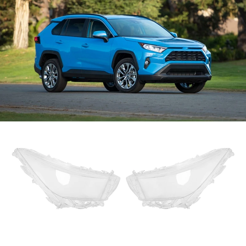 Прозрачный Абажур для передних фар Toyota RAV4 Auris 2019 2020