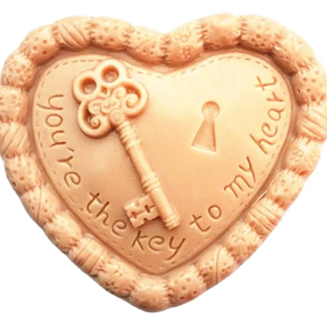 

Оптовая продажа! 1 шт., вы-ключ в моем сердце (ZX1525), формы для мыла ручной работы, сделай сам