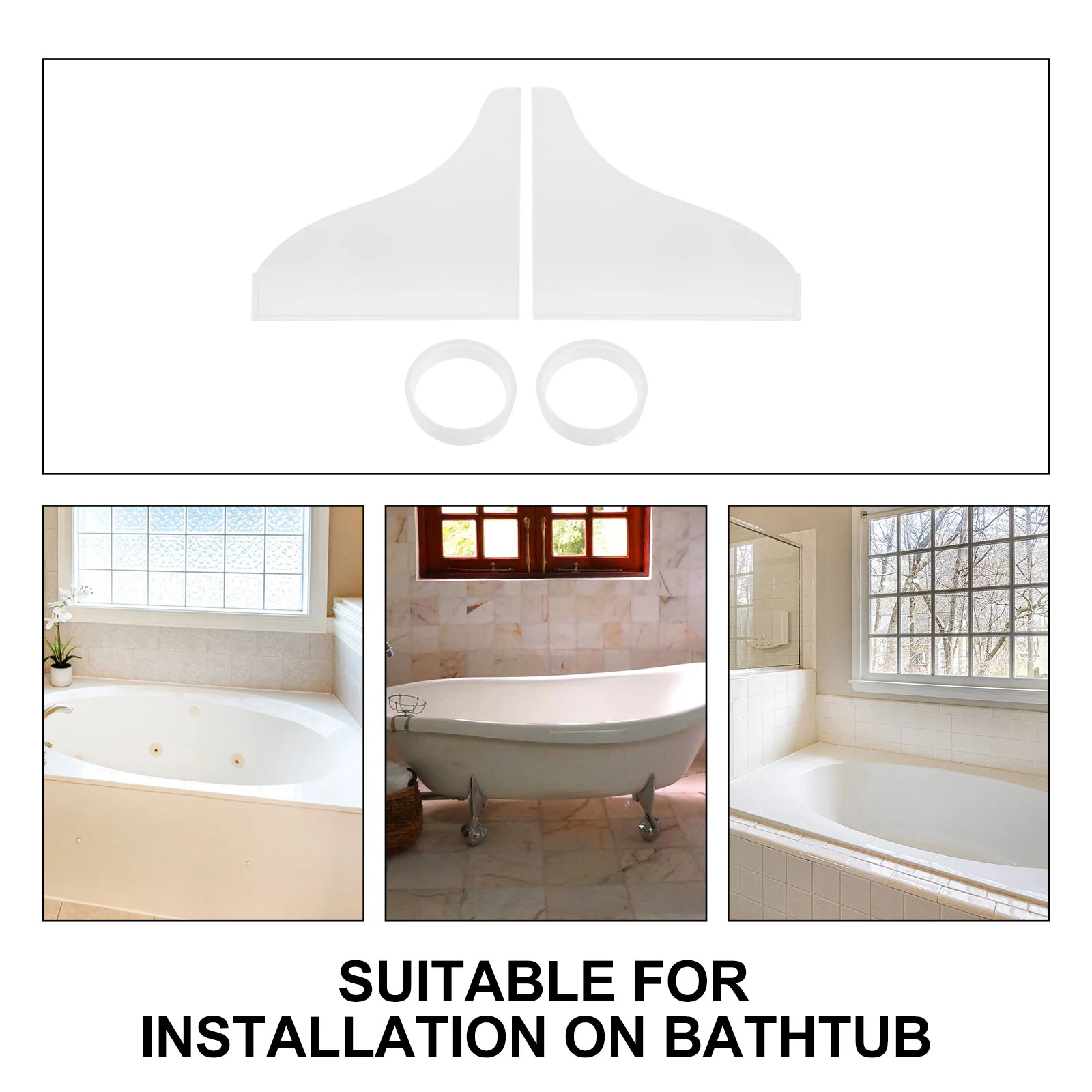 «Guard Bathtub Tub Water Corner Shower Stopper Spill Bathroom Splashing