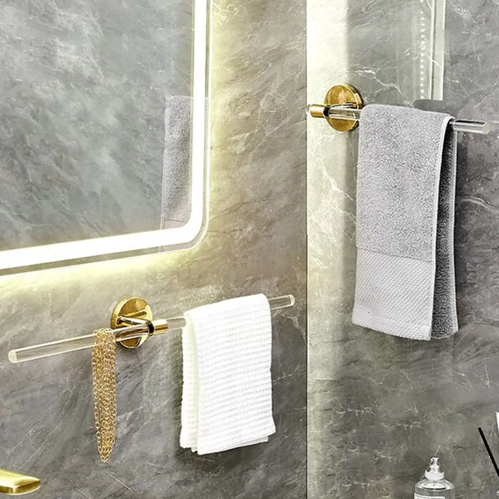

New Movable Storage Rack Adjustable Towel Bar Towel Rack Towel Hanger Towel Holder