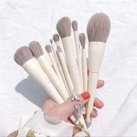 10pcs soft makeup brushes cosmetic powder brush eyeshadow highlighter concealer foundation make up brush kit beauty makeup tool