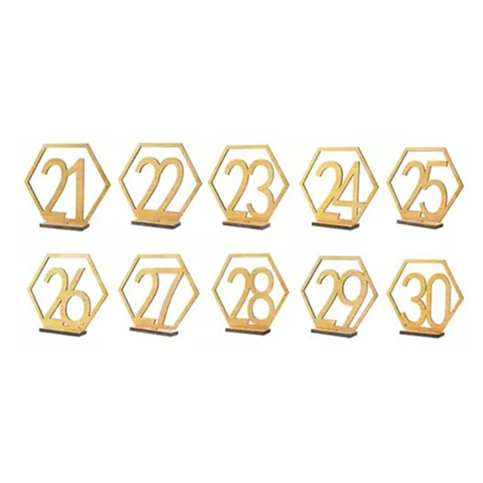 

10 шт. выдвижной знак для бара для свадебного кафе прочная автономная Нескользящая Шестигранная рамка для детской вечевечерние НКИ