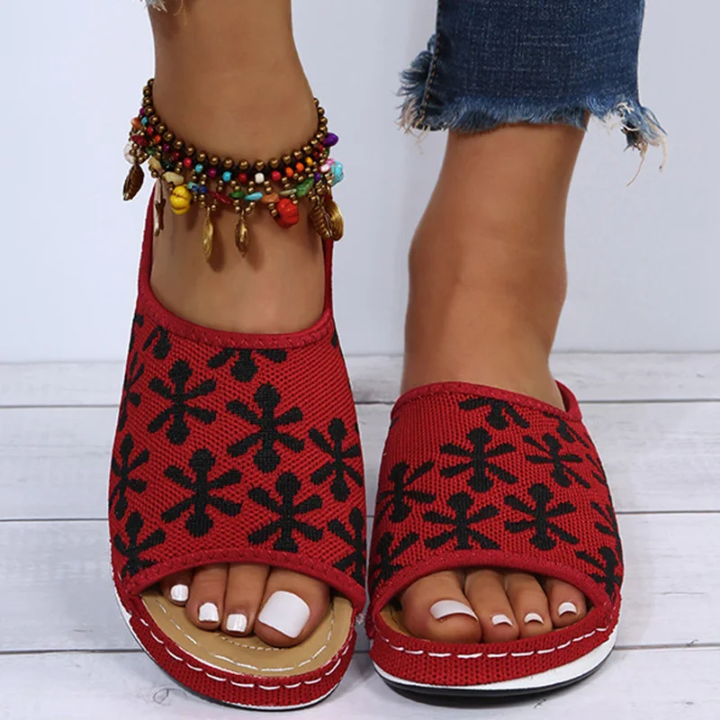 

Shoes Sandals 2022 New Women Sexy Ladies Shoes Party Shoes Woman Slip On Sandals Ladies Slipper Female Zapatillas Muje Footwear