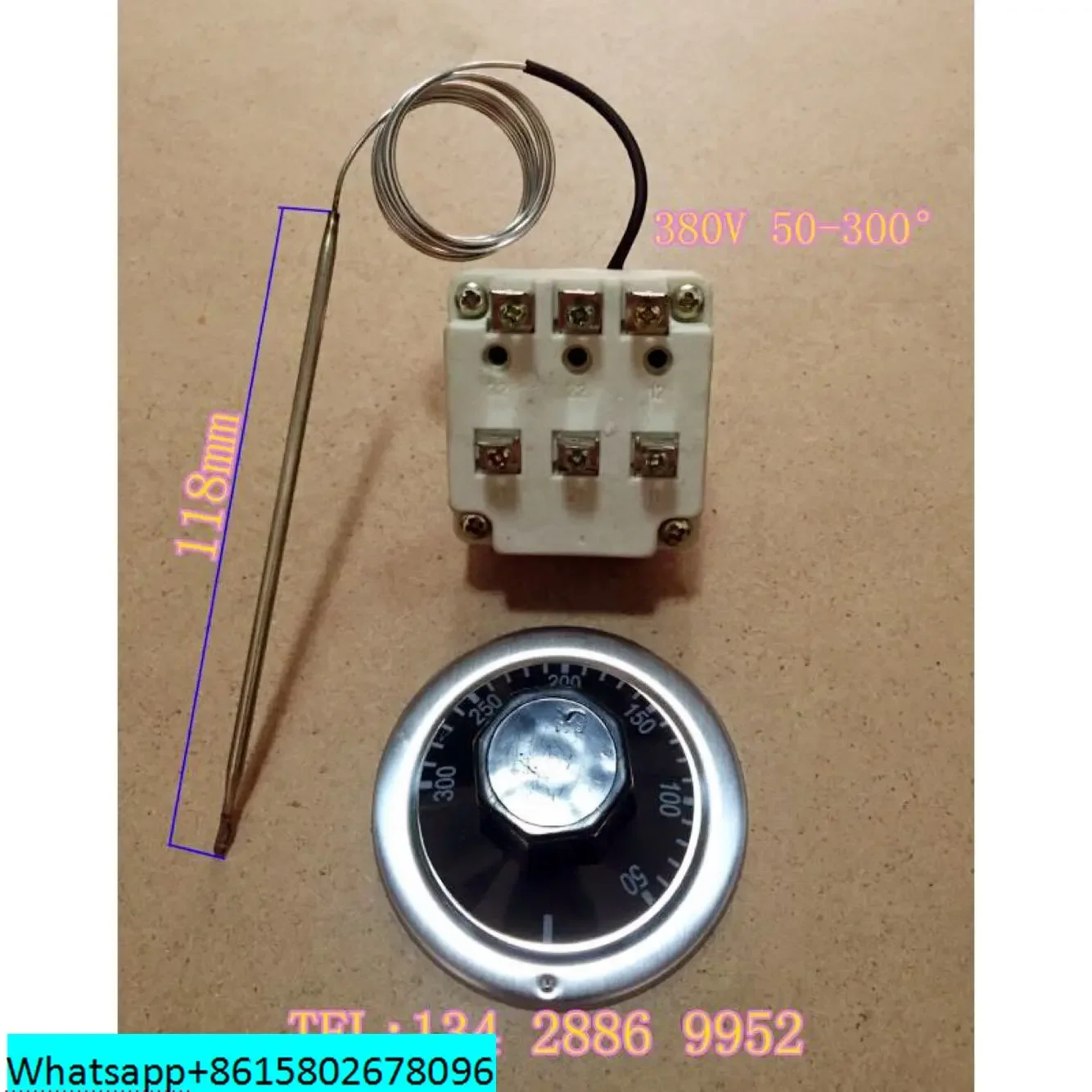 Белая керамическая печь для пиццы 50-500 градусов регулятор температуры