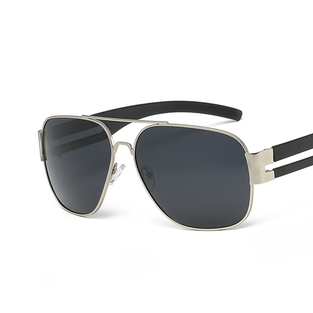 

Солнцезащитные очки Мужские поляризационные, классические авиаторы в металлической оправе, винтажные, для вождения, роскошные брендовые, д...