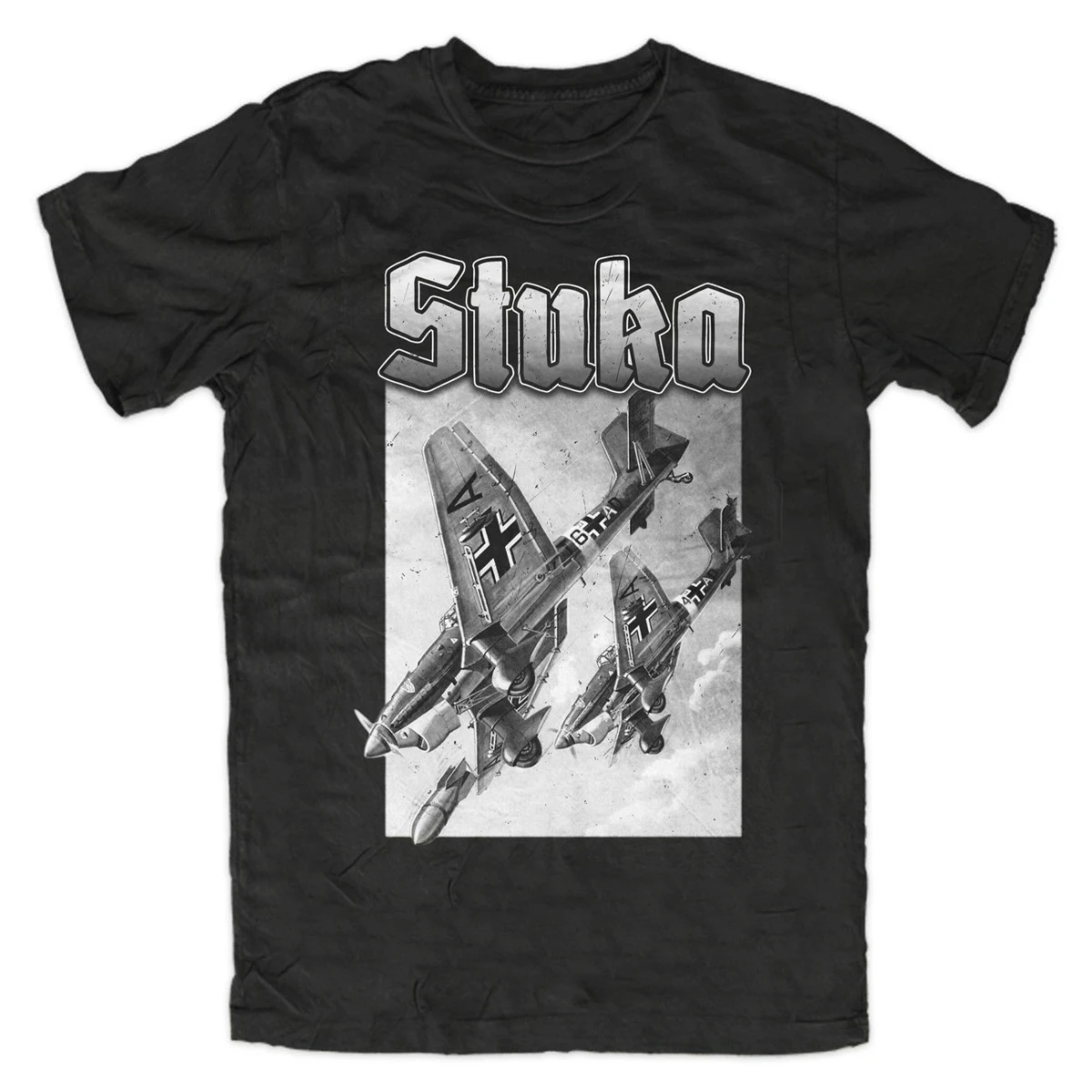 

Stuka Fashion WW2 Wehrmacht Luftwaffe Men's T Shirt