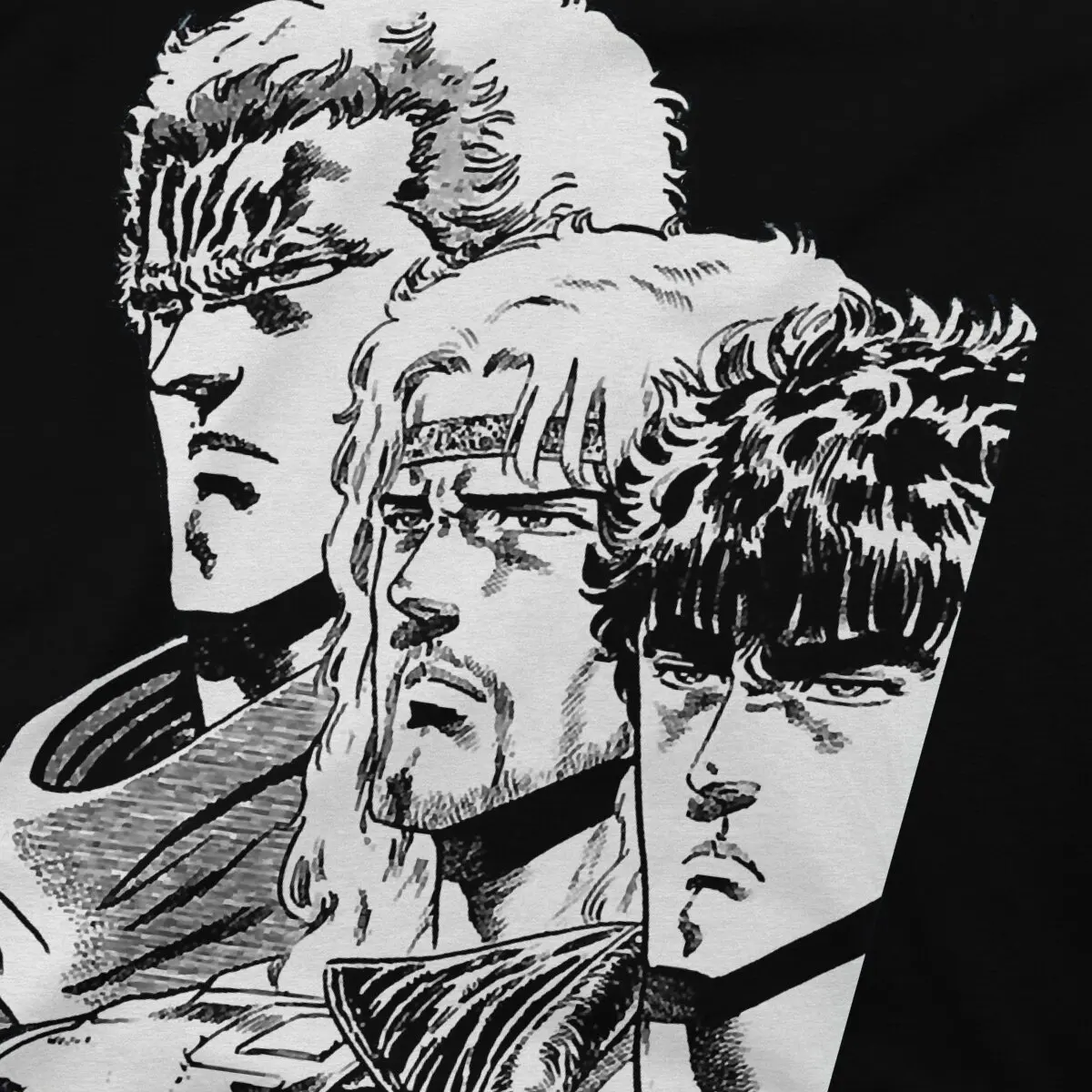 Футболка Hokuto Brothers Fist of the North Star футболка с круглым вырезом в стиле панк одежда