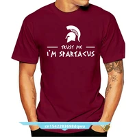 new 2021 customized short sleeved man men male sitcoms spartacus plus size gift t shirt create tee shirt slim top quality