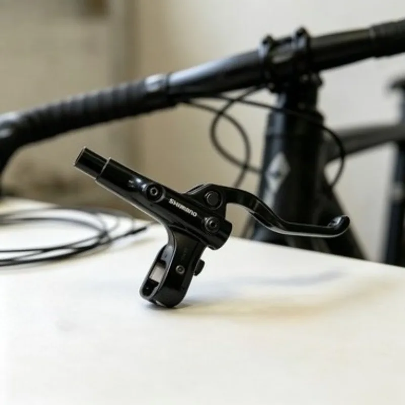 Гидравлический тормозной рычаг Shimano MT200 для горного велосипеда MTB, левыйправый, доступен поштучно или в паре. (art.: 3920dca59361a) - 3920dca59361a