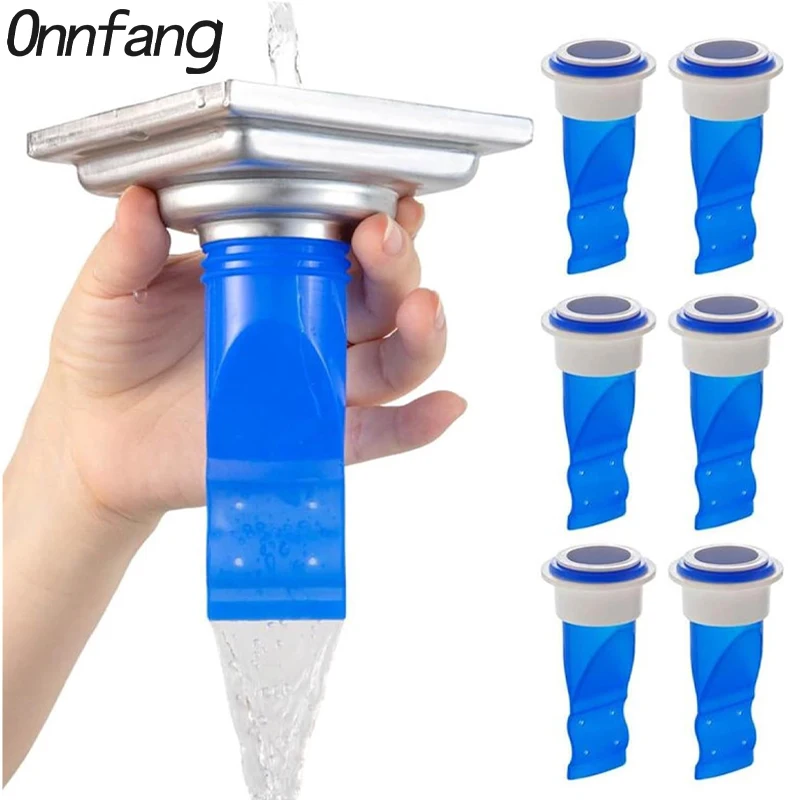 

1/3/5pcs Deodorant Drain Core Bathroom Odor Proof Leak Silicone Core Down The Water Anti-odor Artifact Water Seal