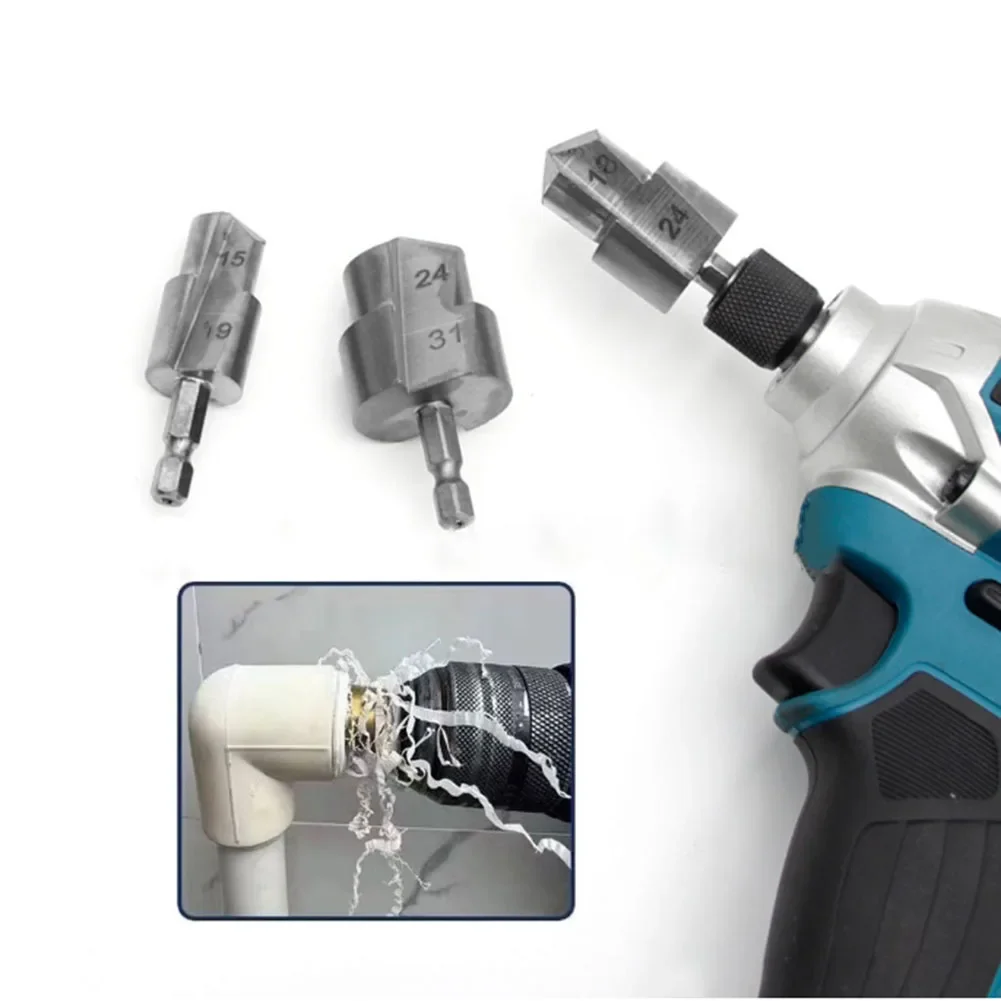 1/3 шт. полипропиленовое ступенчатое сверло с шестигранным хвостовиком 6 35 мм