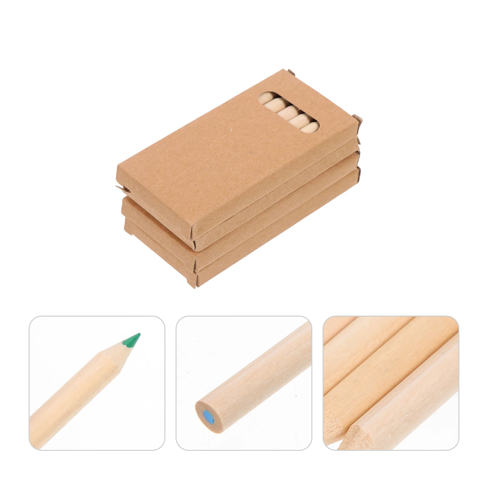 

4 Boxes Adults Highlighters And Pens Household Coloring Pencils Kids Accessories Convenient Pencils for Drawing Kids