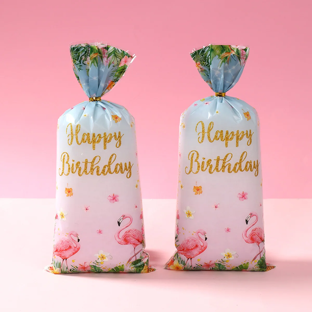Гавайский фламинго печенье десертная сумка сумки для конфет декор вечеринки в