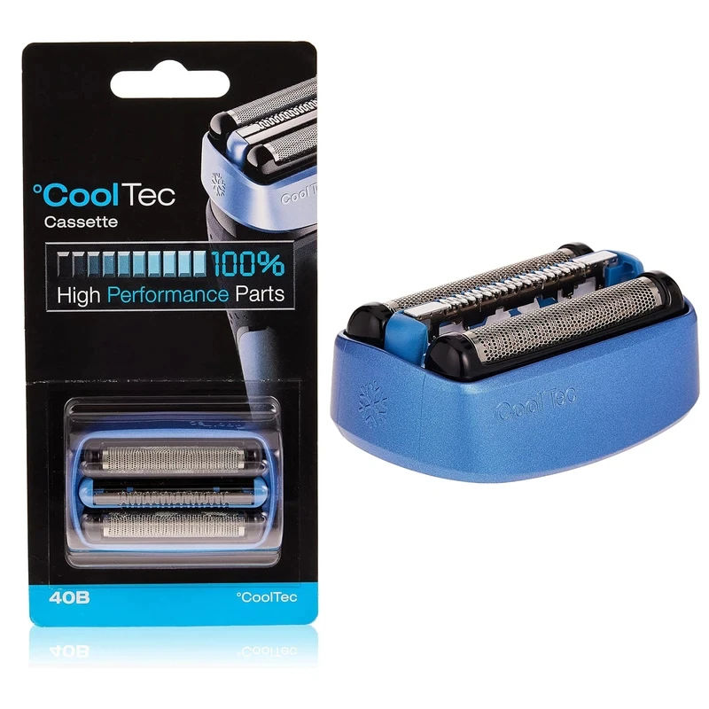 для замены бритвенных головок серии Braun 40B CoolTec CT2s CT2cc、CT3cc、CT4s、CT4cc、CT5cc、CT6cc、Cool-Tec
