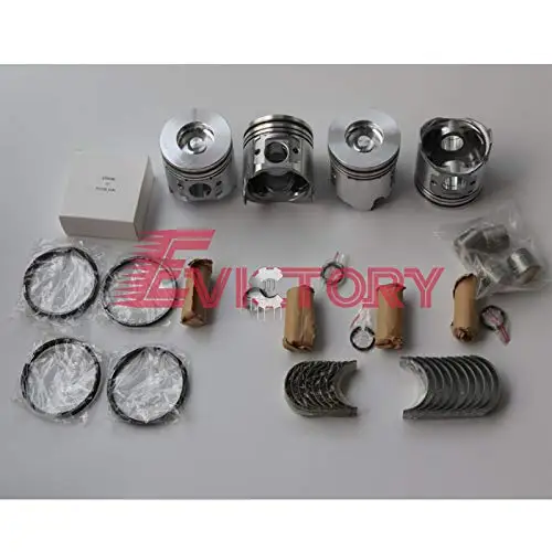 Для Yanmar 4TNV98T 4TNV98 комплект для восстановления коленчатого вала поршневое кольцо