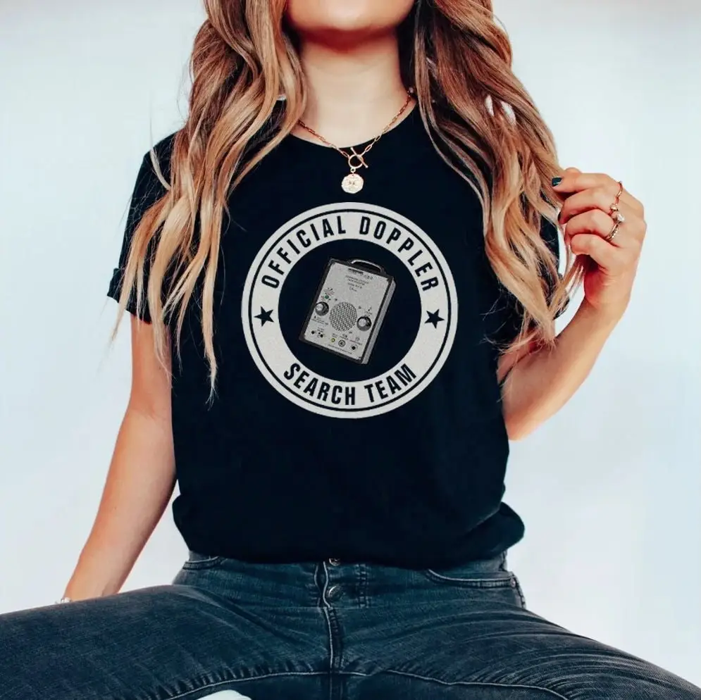 Забавная футболка для медсестры Doppler Search Team Ed Er Icu Micu Sicu Cvicu Rn Уходный юмор