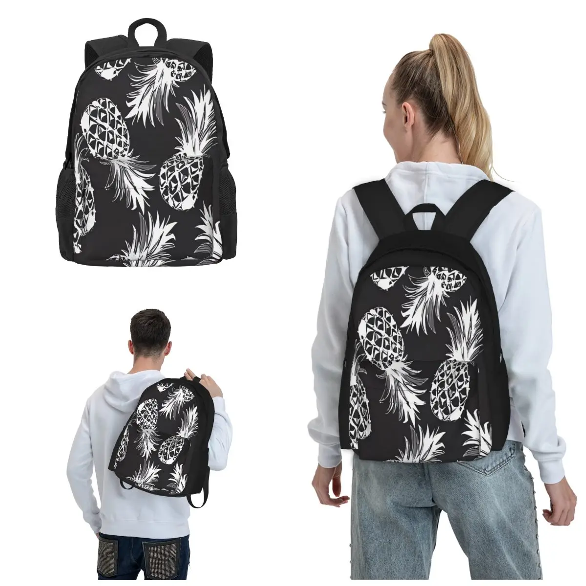 

Pineapple Our Backpacks Offer A Seamless Blend Of Comfort And Trendsetting Design School Backpack Teens Bookbag Lightweight