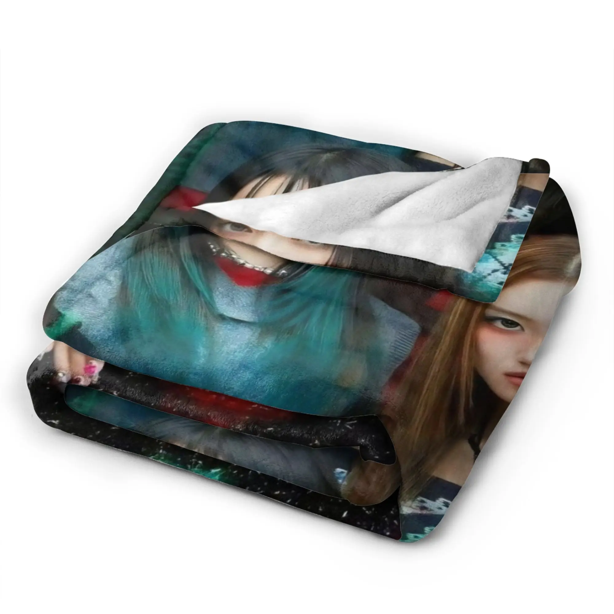 Фото Плед Xtraordinary Girls Merch из легкого тонкого велюра, уютное плюшевое тонкое одеяло. №4
