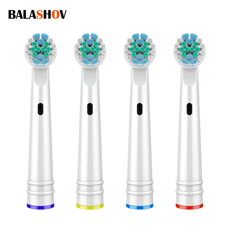 Electric Toothbrush Head Replacement Soft Bristles Tooth Brush Heads Personal Hygiene Clean Brushes Head For Oral B Home Travel