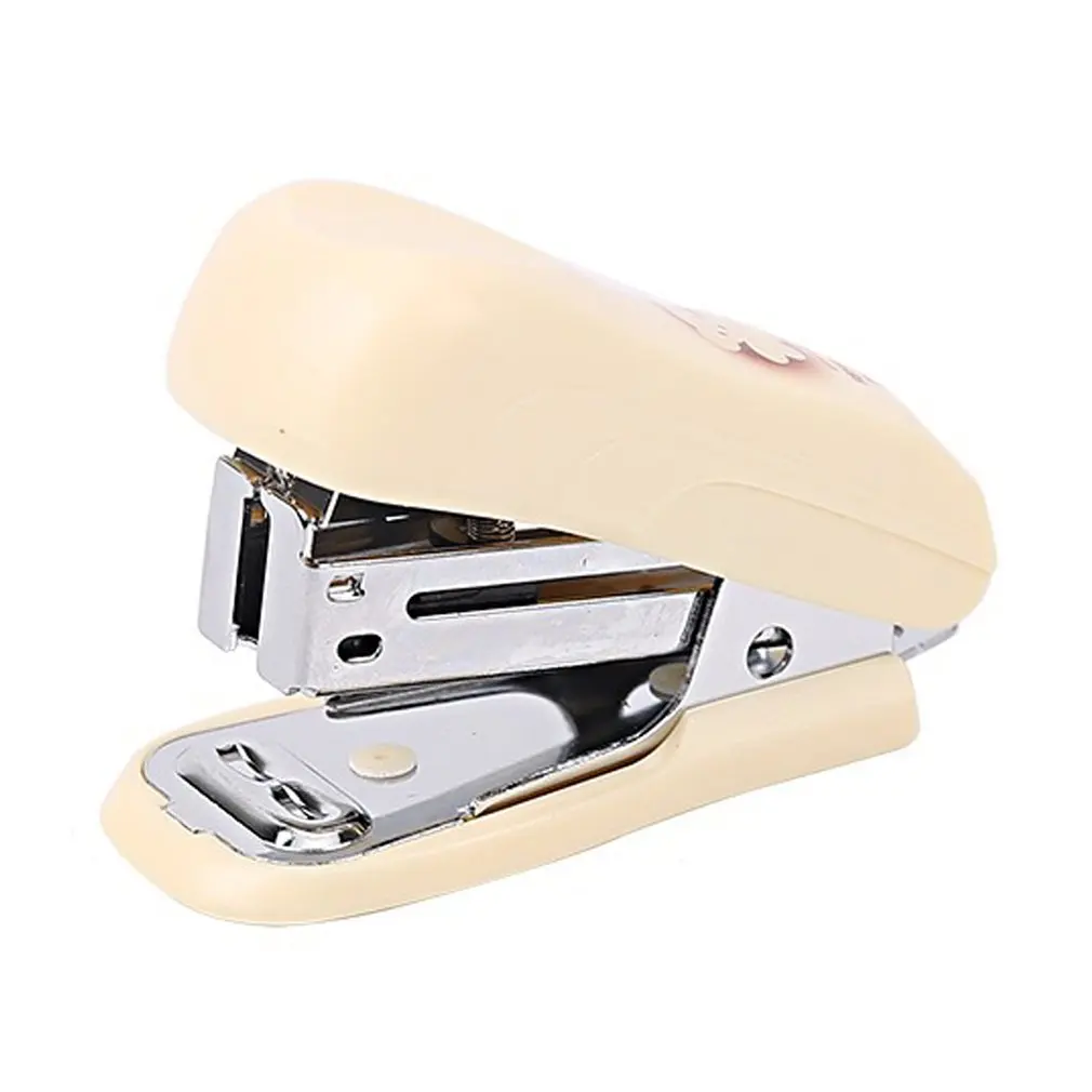 

Mini Stapler Set with Staples Cute Cat Paw Paper Binder Stationery Office Binding Tools School Large Binding Capacity Supplies