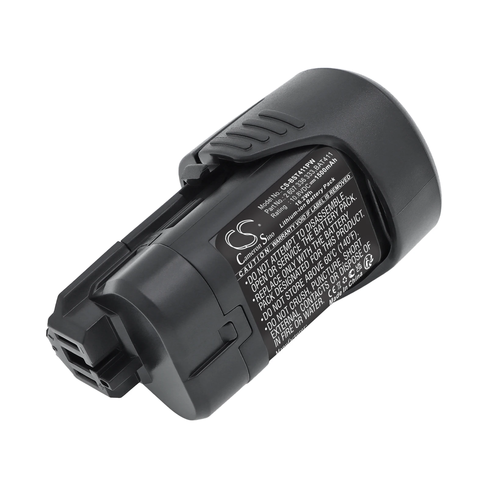 Сменный аккумулятор CS для Bosch GWB 10.8-LI, Bosch GWI 10.8 V-Li, CLPK30-120, CLPK31-12, PN:1 600 Z00 02X, 1500 мАч  16.2 Вт·ч (art.: 3920d9e021019) - 3920d9e021019