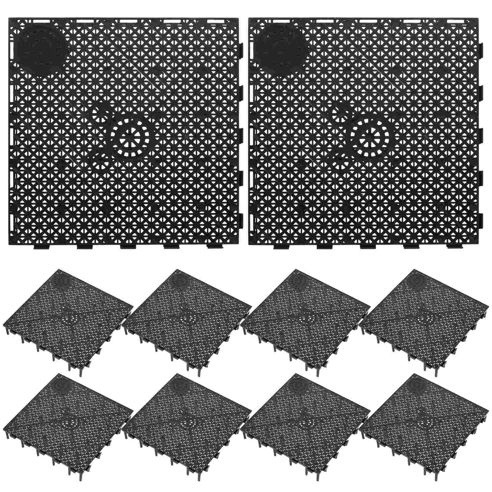 20 Pcs White Serving Tray Tanks Mini Strainer PVC Filter Plate Accessories Grate