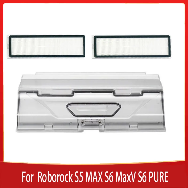 

Dust Box Parts for Xiaomi Roborock S5 MAX S6 MaxV S6 PURE T7 PRO Robot Vacuum Cleaner Dust bin Accessroies
