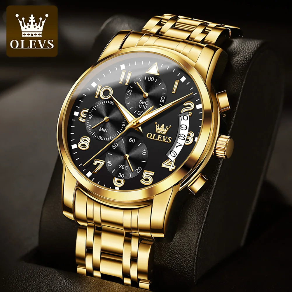 

OLEVS Relogio Masculino Men Watches Luxury Famous Top Brand Men's Fashion Casual Dress Watch Military Quartz Wristwatches Saat