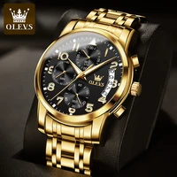 olevs relogio masculino men watches luxury famous top brand mens fashion casual dress watch military quartz wristwatches saat