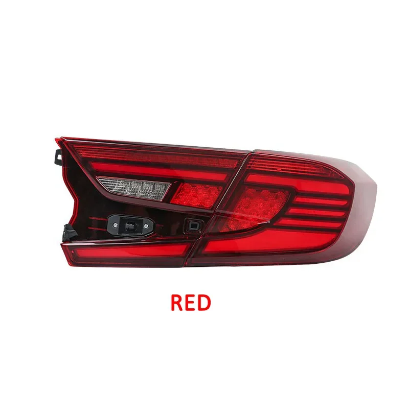 

Автомобильная задняя фара для Honda Accord 10 2018-2022, задняя фара DRL + Динамический сигнал поворота + Задняя фонарь