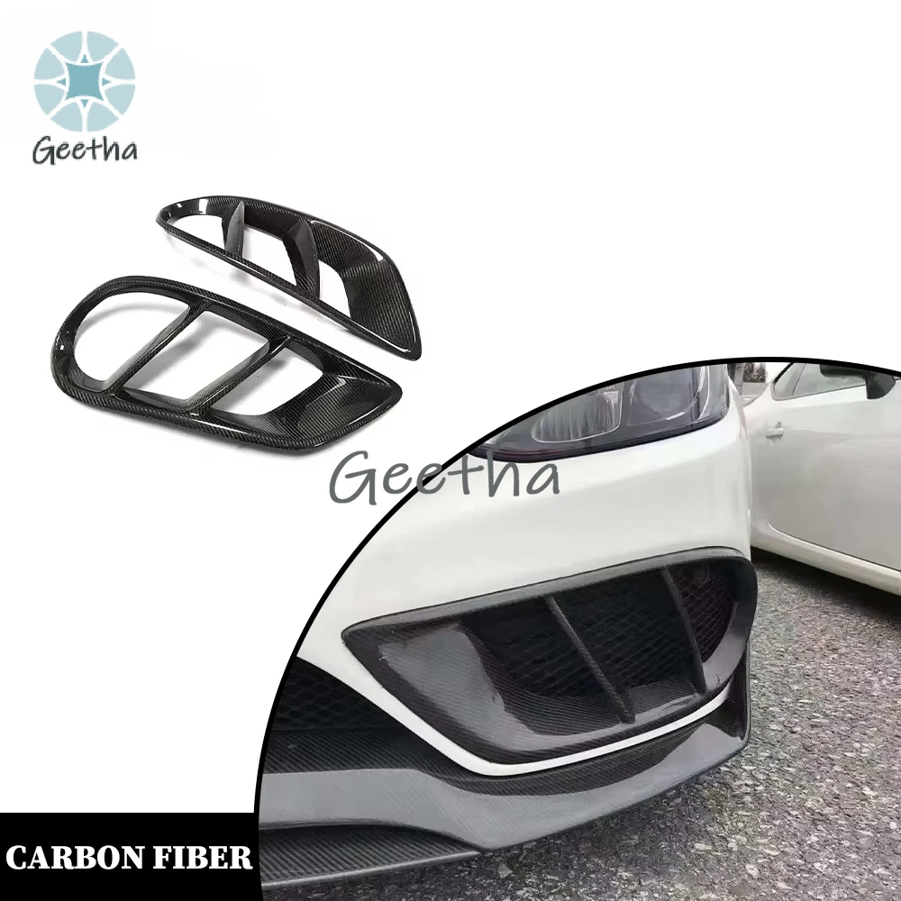 C-Class W205 Комплект воздуховодов в стиле BRS из углеродного волокна для Mercedes Benz C200 C260