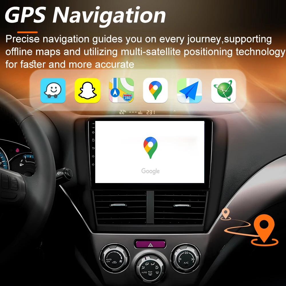 Фото Автомагнитола Android 16 с CarPlay для Hyundai Sonata 6 YF 2009-2014, мультимедийный плеер, GPS-навигация, Bluetooth 5G №4