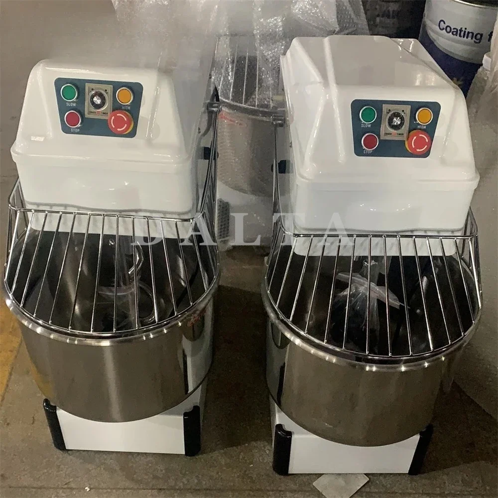 40L Schüssel Kapazität Mehl Mischen Machine16KG/H Spirale Mixer Doubel Geschwindigkeit Teig Kneten Maschine Für Home