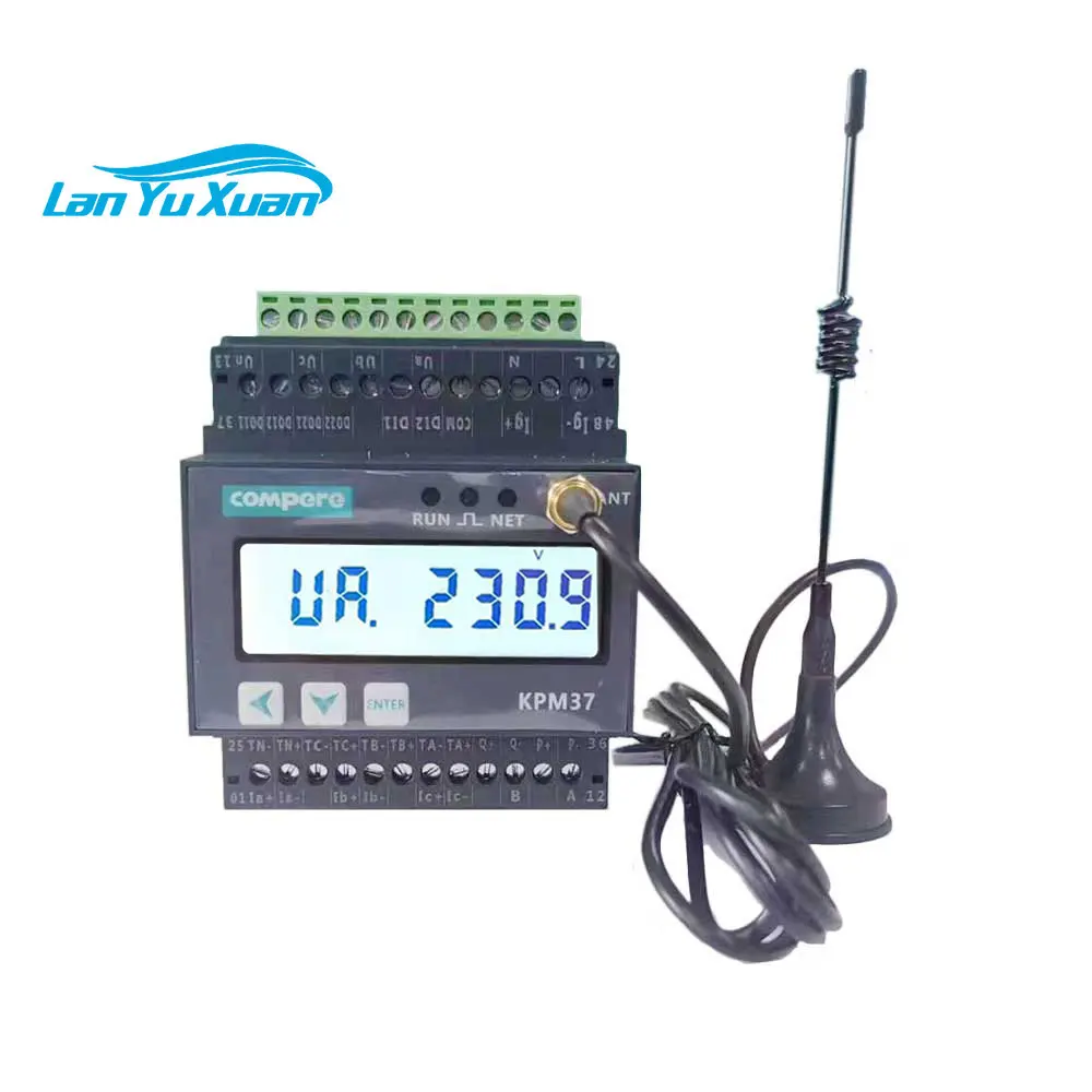 

Wireless CT operated smart energy meter wifi 3 phase wireless iot 4g power meter