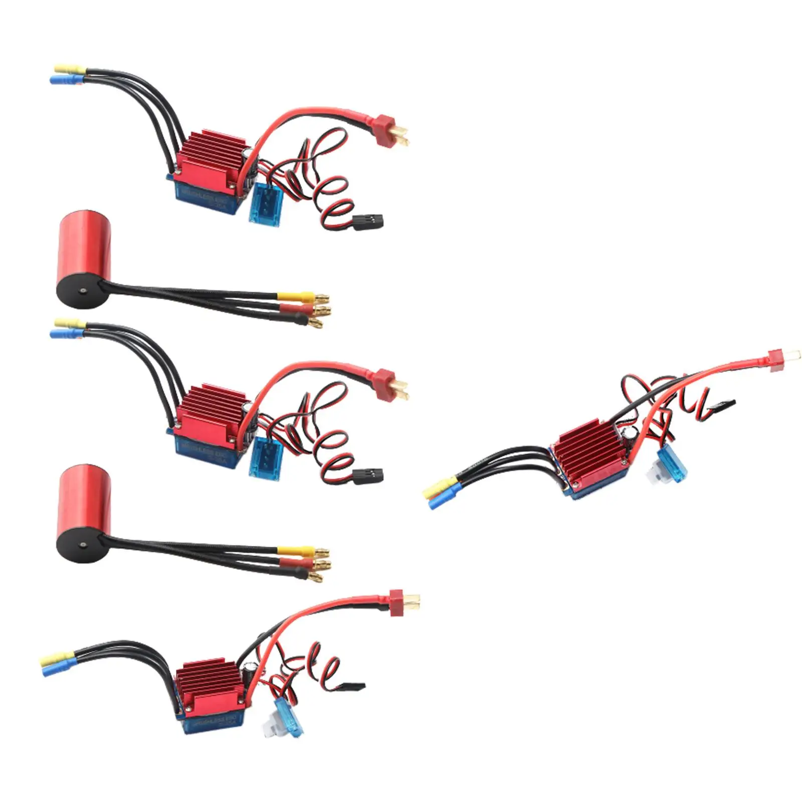 

Brushless Motor and 35A Electric Speed Controller for 1:10 1:12 Spare Parts DIY
