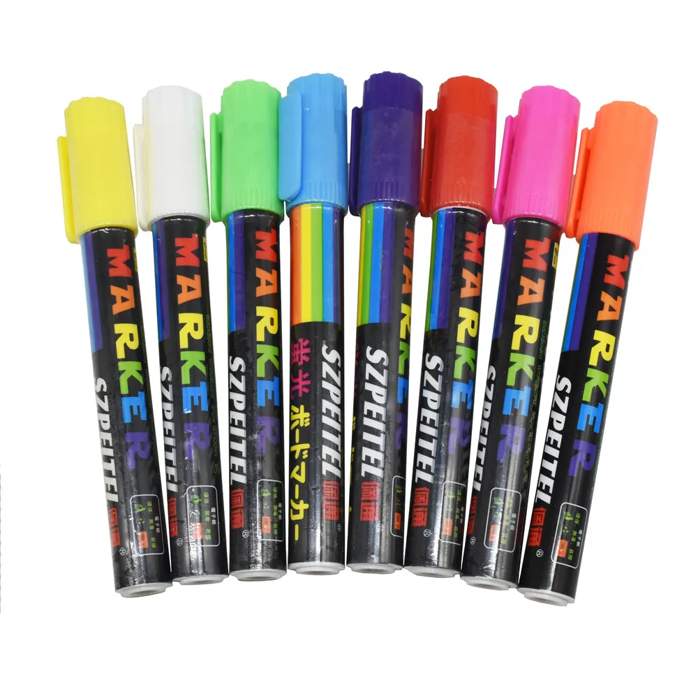 Queen King Bee Marker Pen 8 Colors Optional Queen Bee Marking Pen Bevel Beekeeping Tools
