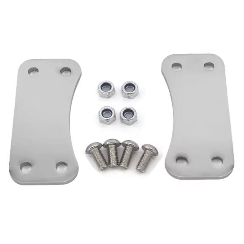 

Хромированные и черные подъемники YUNTANMT для передних крыльев, комплект адаптеров для подъемных кронштейнов, подходит для колес 21 дюйм HarleyTouring 2014-2021