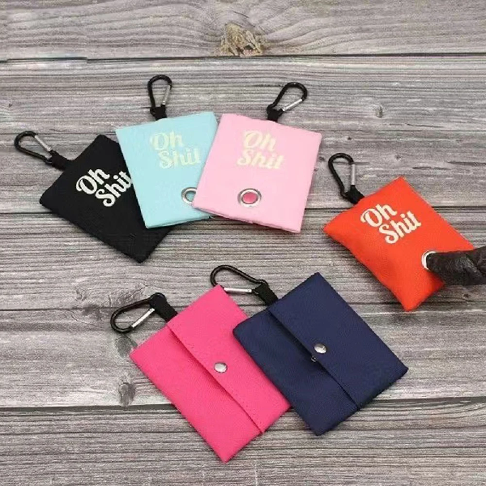 

Pets Supplies Canvas Garbage Bags Poop Bag Dispenser Portable Dog Poop Waste Bag Holder Outdoor Puppy Cat Pick Up Organizer