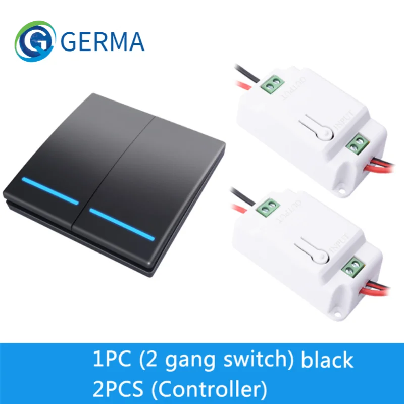 

Беспроводной выключатель GERMA 1/2/3 клавиш