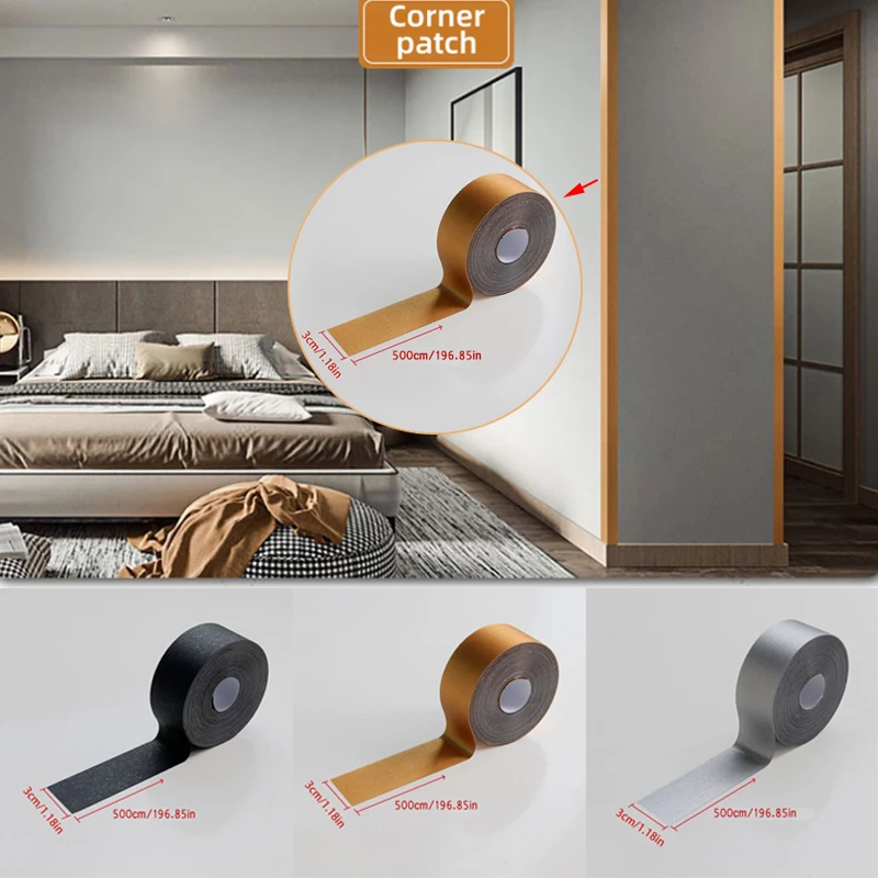 

DIY Corner Line Comes with Self-adhesive Installation Convenient Waterproof Wear-resistant Non-slip Multi-scene