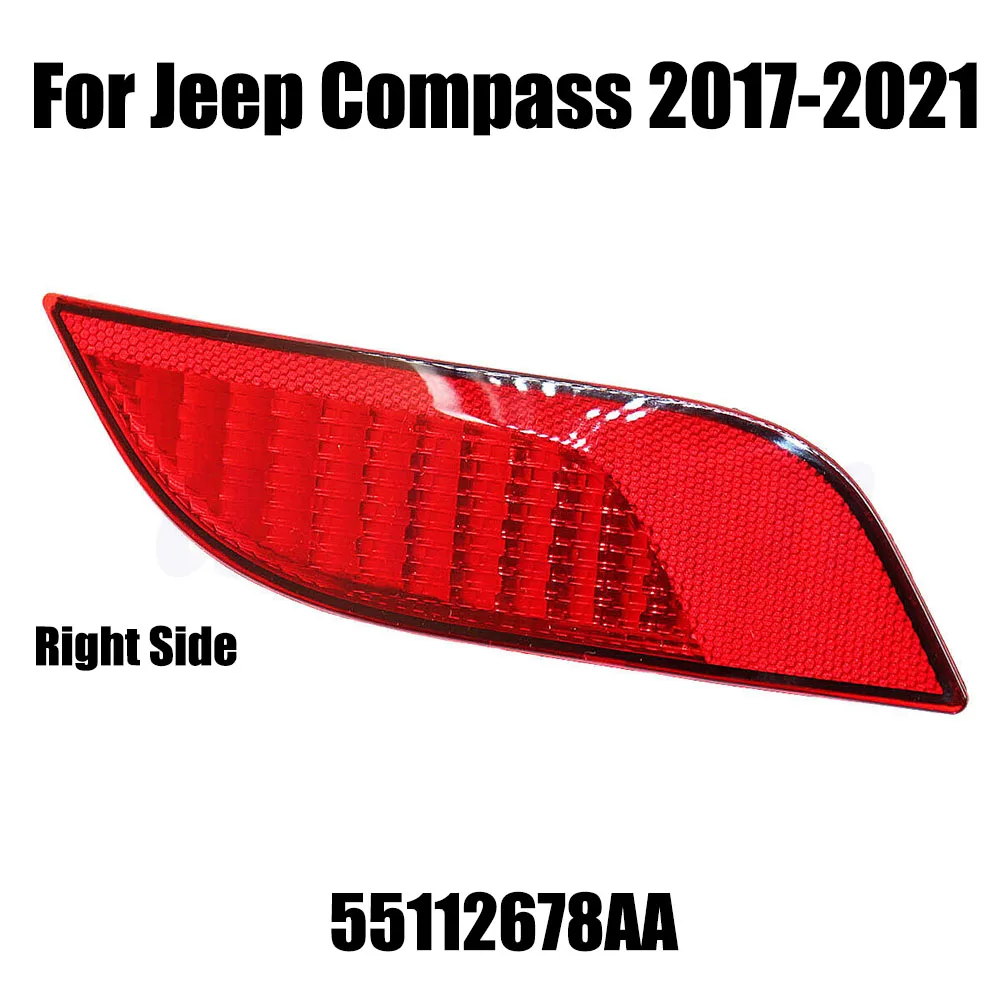 

Rear Right Bumper Reflector For Jeep Compass 2017-2021 55112678AA Reflector Light Replacement Accessories