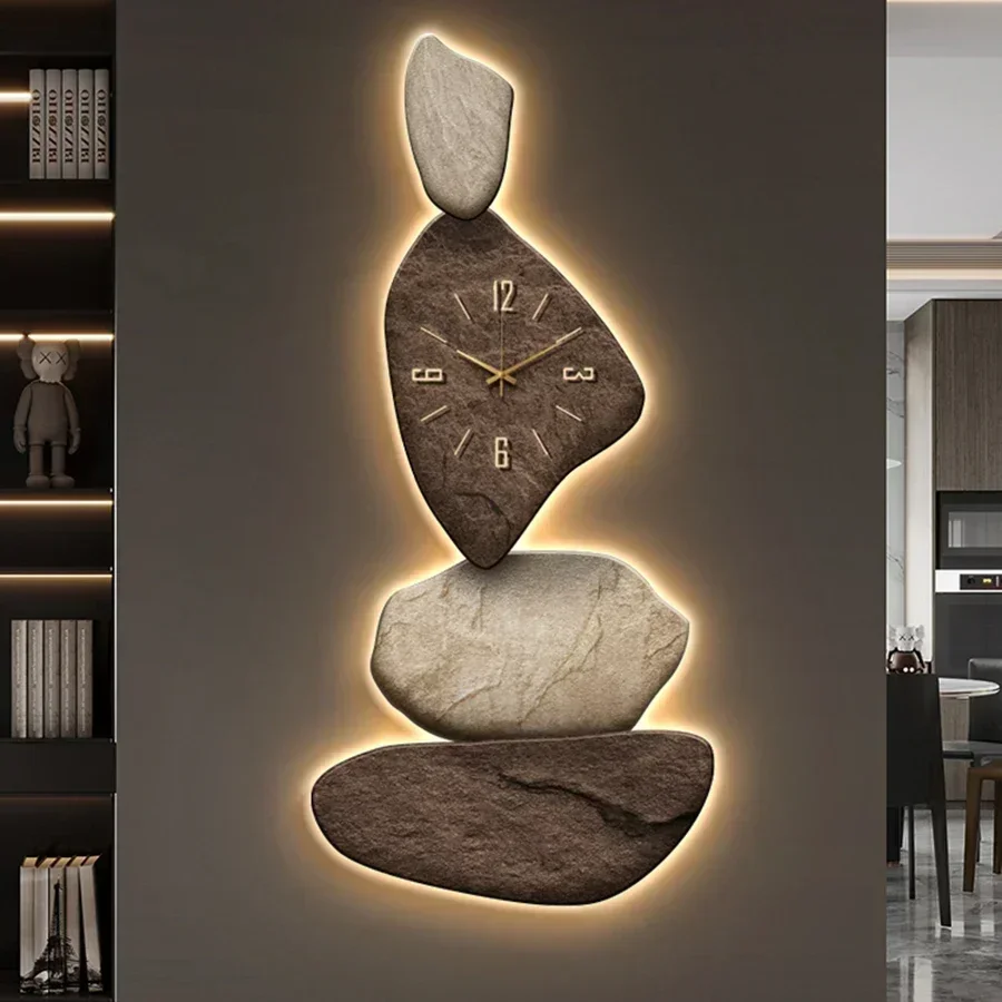 Настенные часы для гостиной роскошные уникальные бесшумные эстетичные