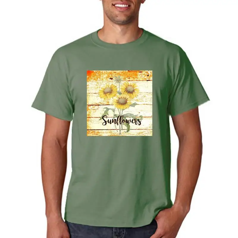 

Модные футболки с принтом подсолнуха, винтажная Милая Женская стильная футболка с коротким рукавом и графическим принтом, женская футболка...