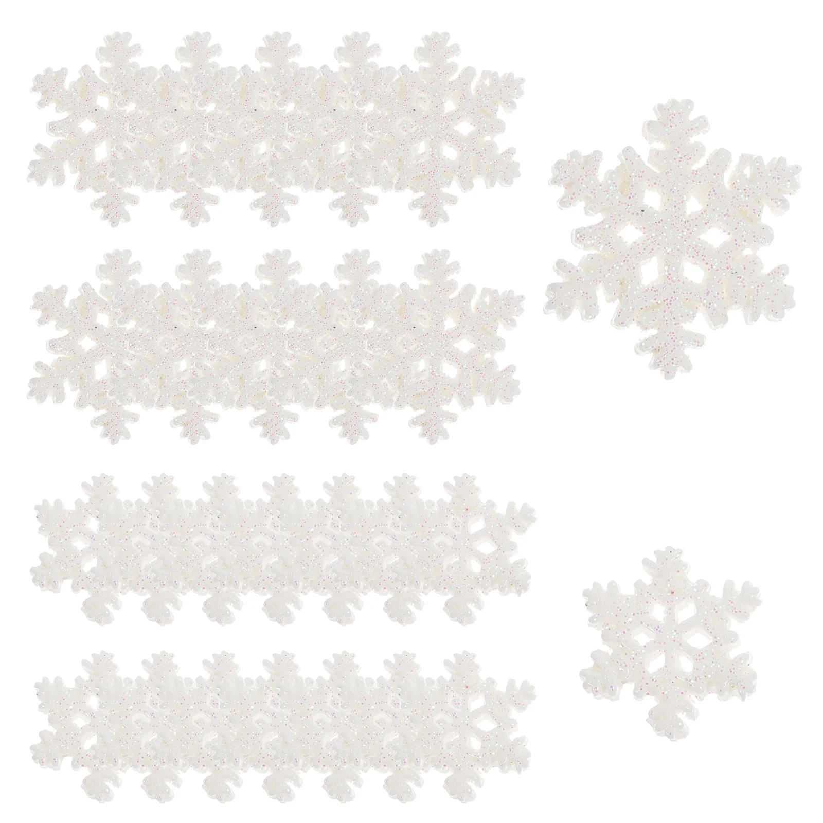 

Snowflake Christmas Resin Snowflakestiny Craft Mini Figurine Micro Landscape Diyminiature Ornaments Decors Holiday Fairytoy