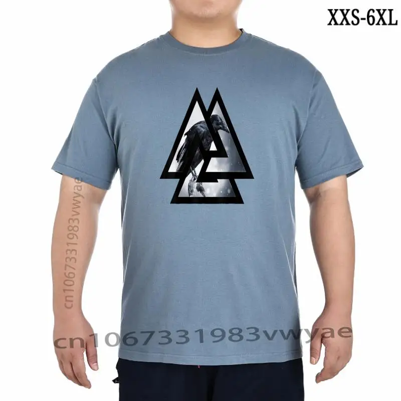 

Crow Raven Norse Viking Style Gift For Vikings Lover TShirt Cool Tshirts Tops Shirt For Men Special Cotton Printed On T Shirts
